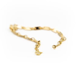 Bracelet Gourmette en or jaune - Castafiore