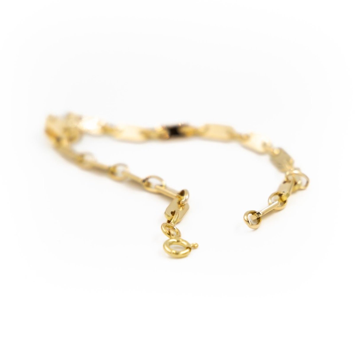 Bracelet Gourmette en or jaune - Castafiore