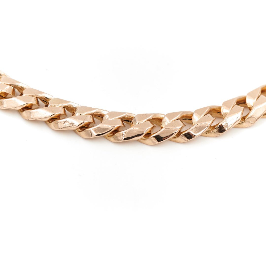 Bracelet Gourmette en or jaune - Castafiore