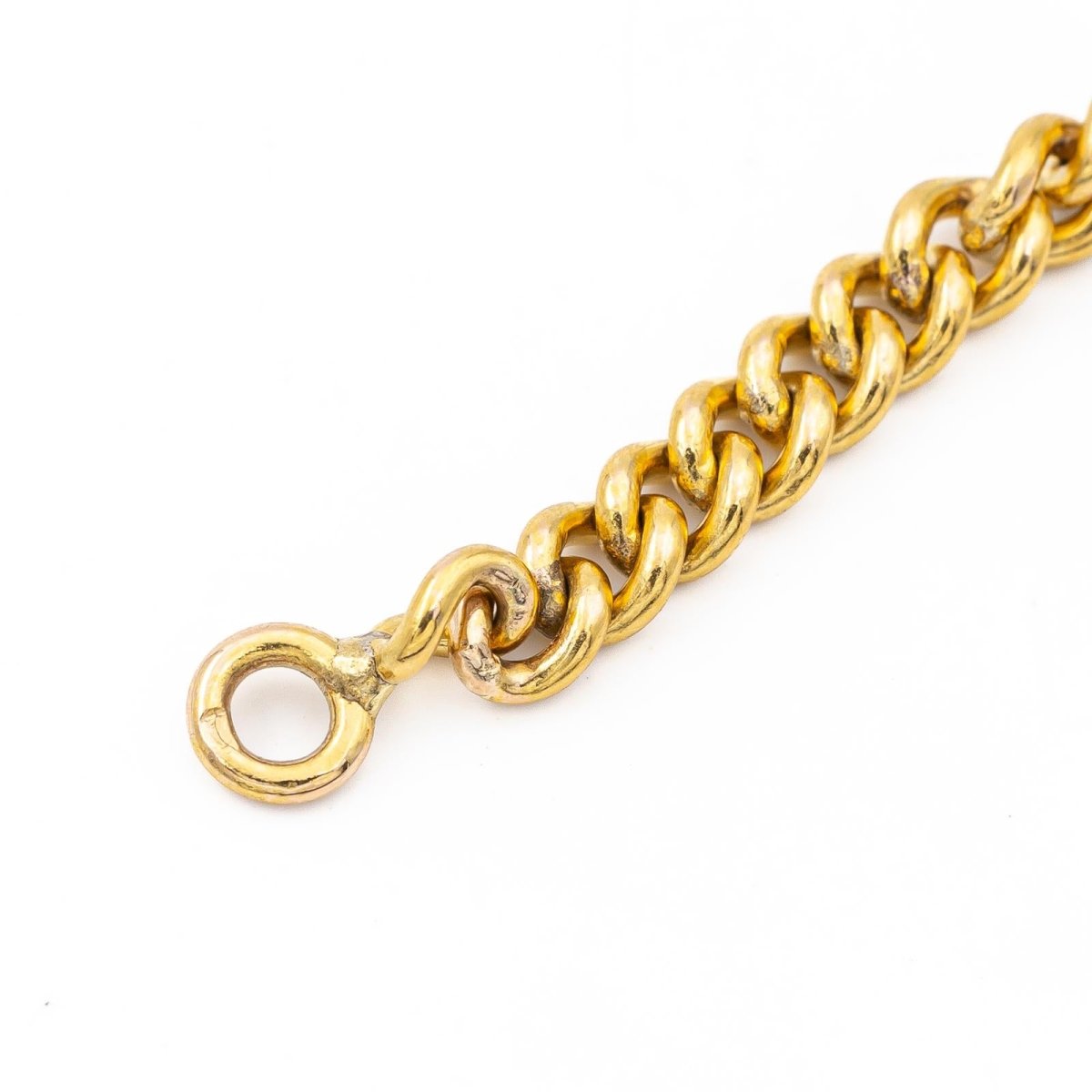 Bracelet Gourmette en or jaune - Castafiore
