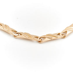 Bracelet Gourmette en or jaune - Castafiore