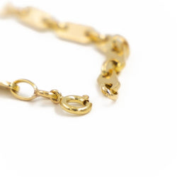 Bracelet Gourmette en or jaune - Castafiore