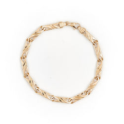 Bracelet Gourmette en or jaune - Castafiore