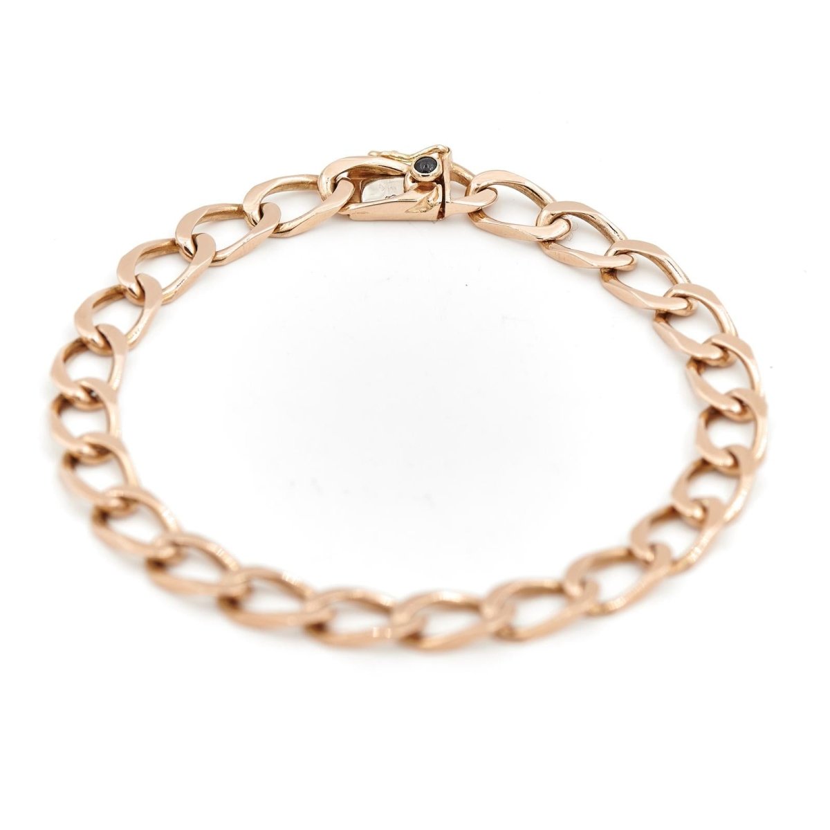 Bracelet Gourmette en or jaune - Castafiore