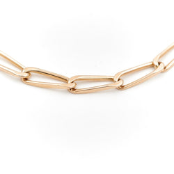 Bracelet Gourmette maille cheval en or jaune - Castafiore