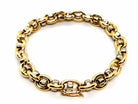 Bracelet Gourmette ors jaune et blanc - Castafiore