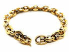 Bracelet Gourmette ors jaune et blanc - Castafiore