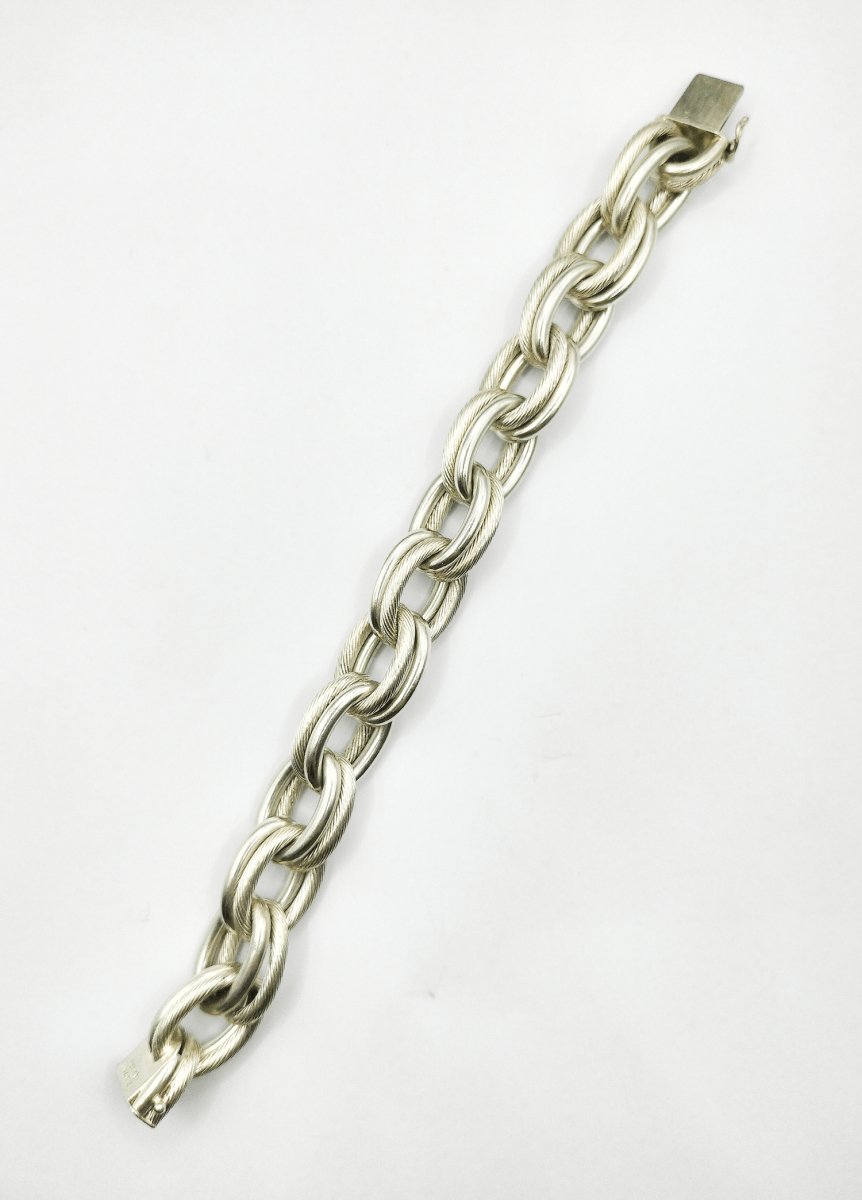 Bracelet HERMES en argent - Castafiore