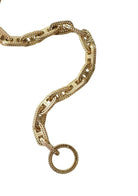 Bracelet HERMÈS par GEORGES LENFANT "Chaîne d'ancre" en or jaune - Castafiore