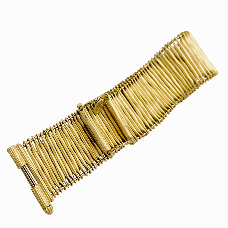 Bracelet H.STERN "Filaments" en or jaune - Castafiore