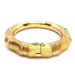 Bracelet Jonc bambou en or jaune - Castafiore