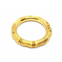 Bracelet Jonc bambou en or jaune - Castafiore