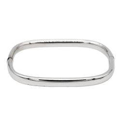 Bracelet Jonc carré en or blanc - Castafiore