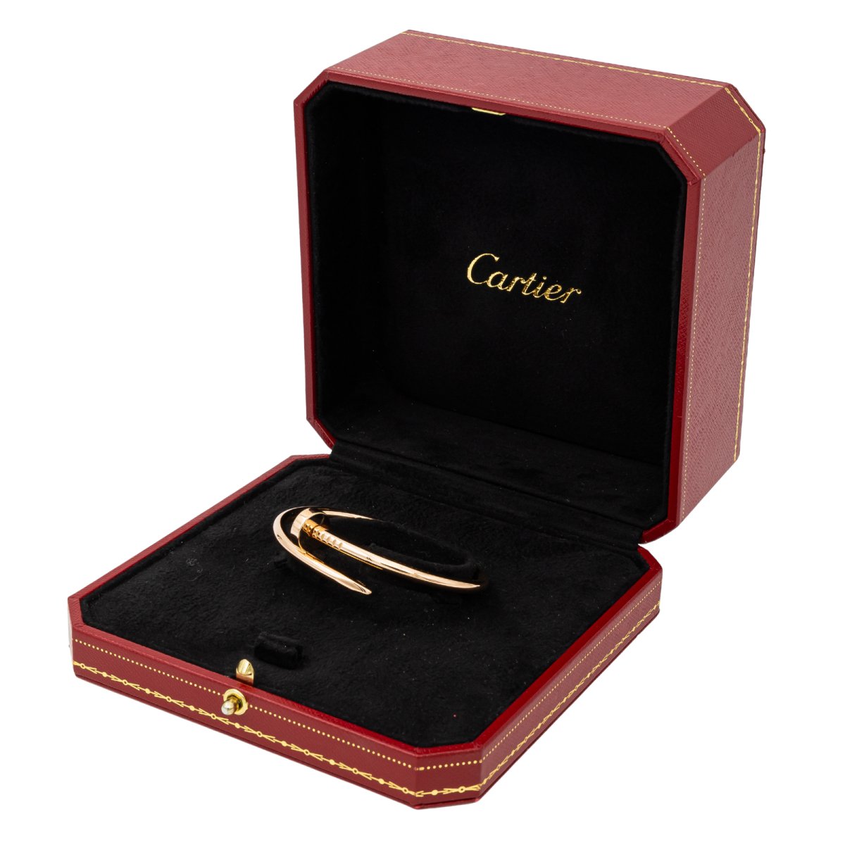 Bracelet Jonc CARTIER "Juste Un Clou" en or rose - Castafiore