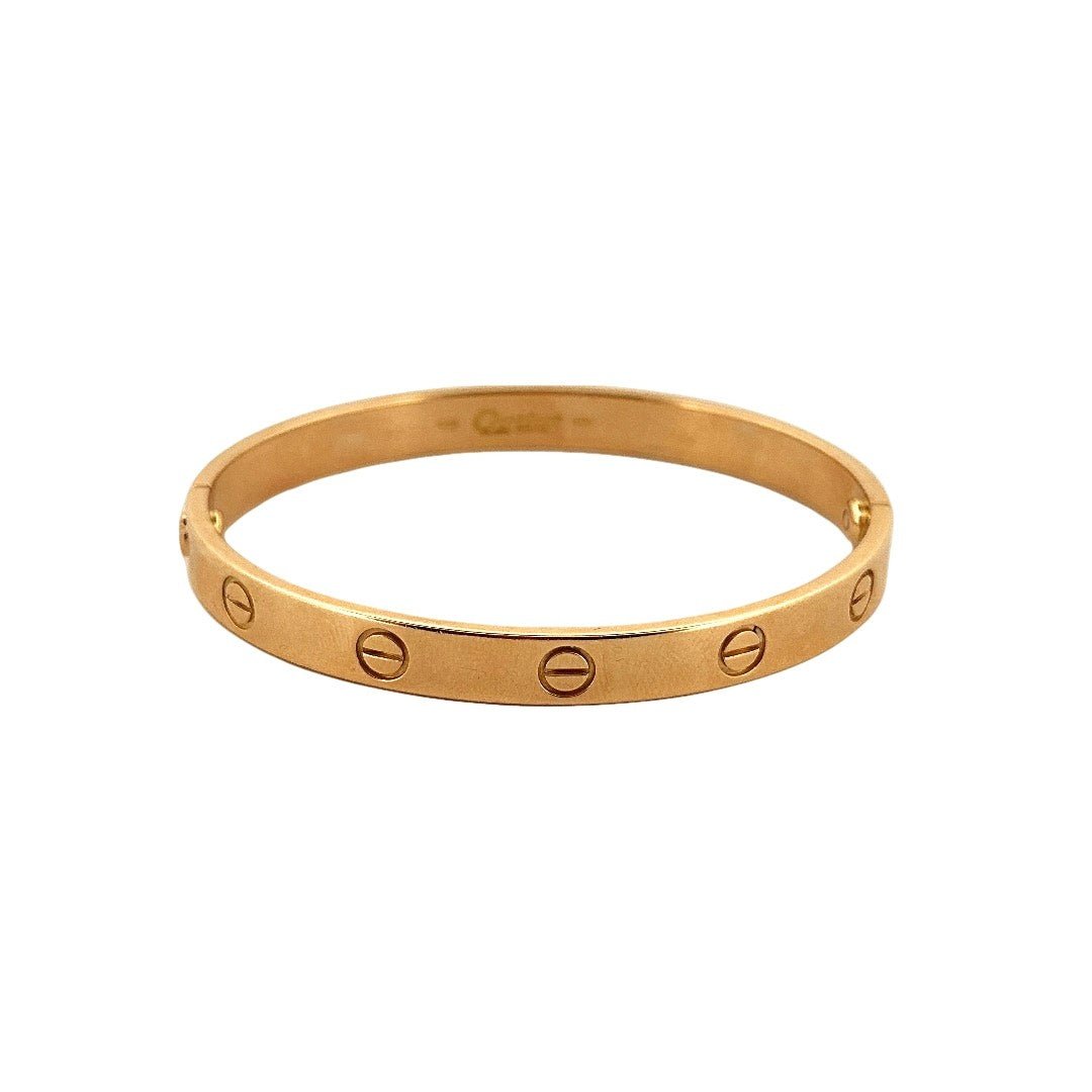 Bracelet Jonc CARTIER "Love" en or jaune - Castafiore
