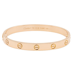 Bracelet Jonc CARTIER "Love" en or rose - Castafiore