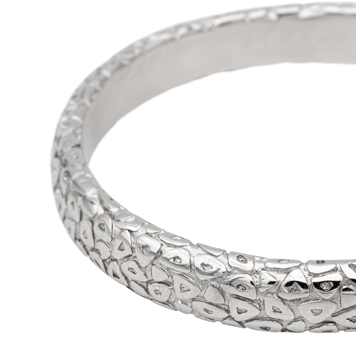 Bracelet Jonc CHAUMET en or blanc - Castafiore