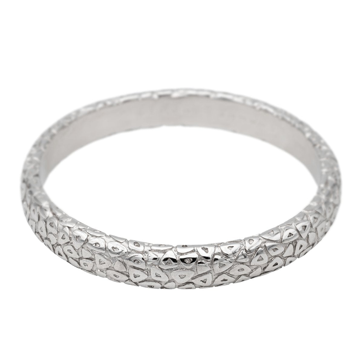 Bracelet Jonc CHAUMET en or blanc - Castafiore