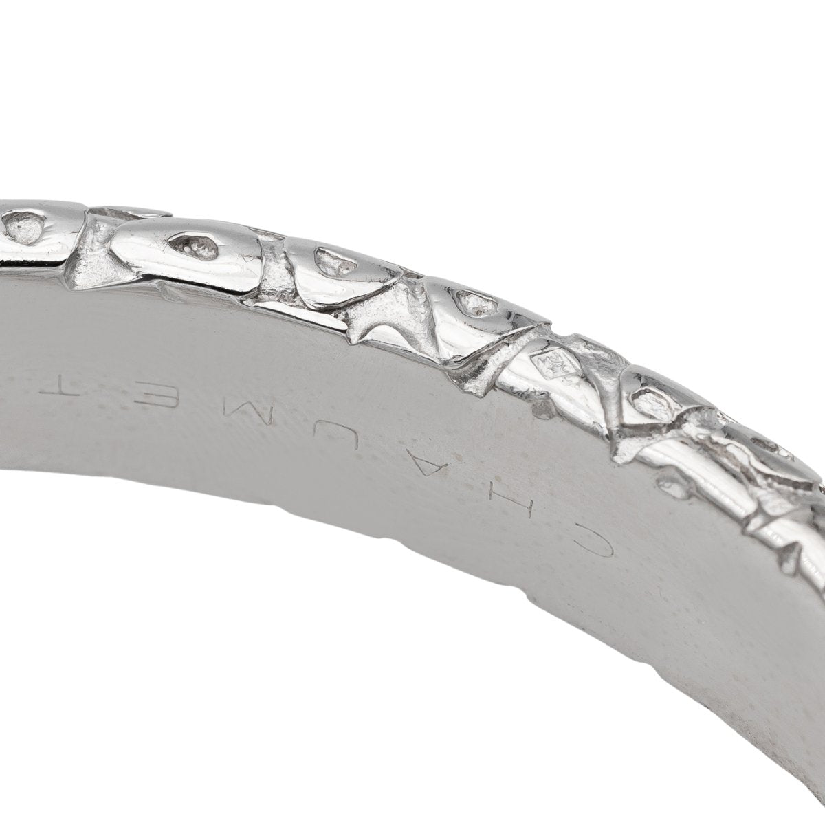 Bracelet Jonc CHAUMET en or blanc - Castafiore