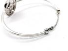 Bracelet Jonc en or blanc et en diamants - Castafiore