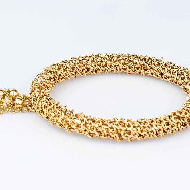 Bracelet jonc en or jaune 18 carats - Castafiore