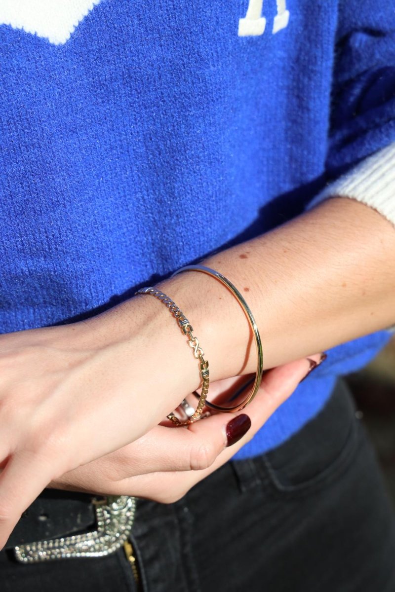 Bracelet Jonc en or jaune - Castafiore