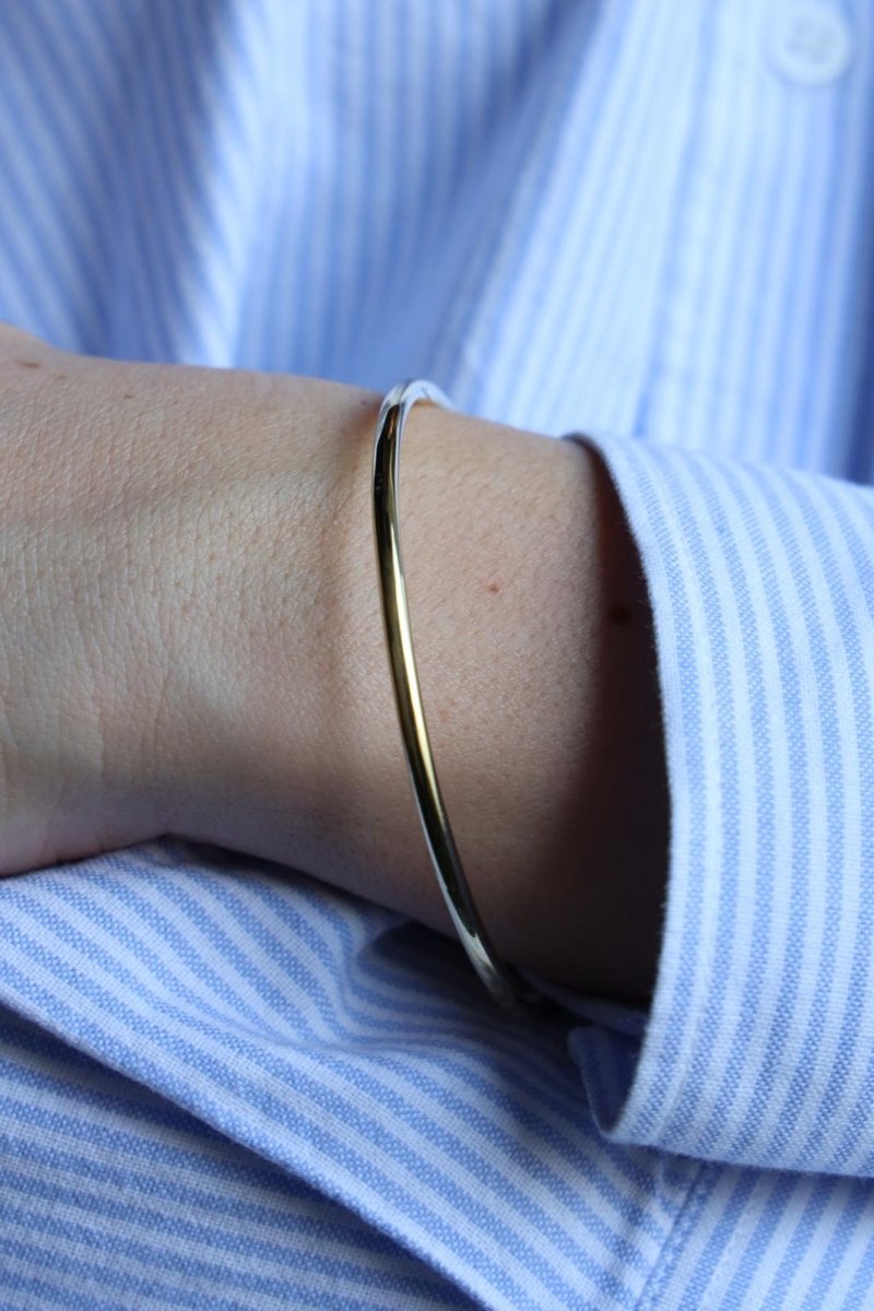 Bracelet Jonc en or jaune - Castafiore