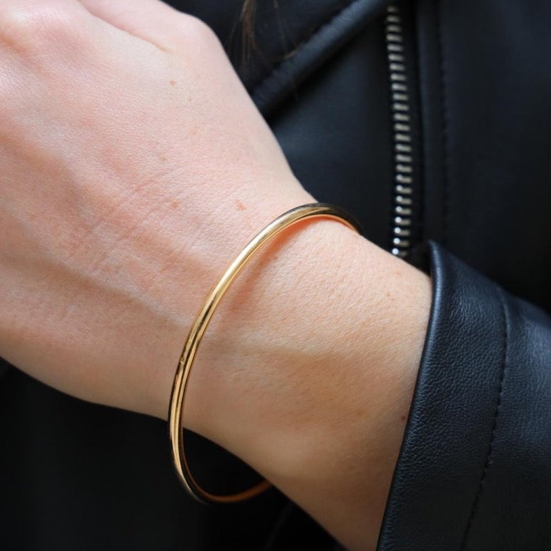 Bracelet Jonc en or jaune - Castafiore