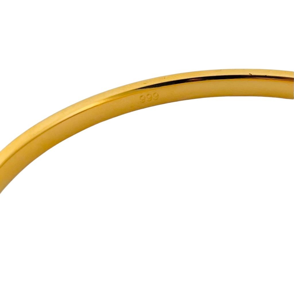 Bracelet Jonc en or jaune - Castafiore