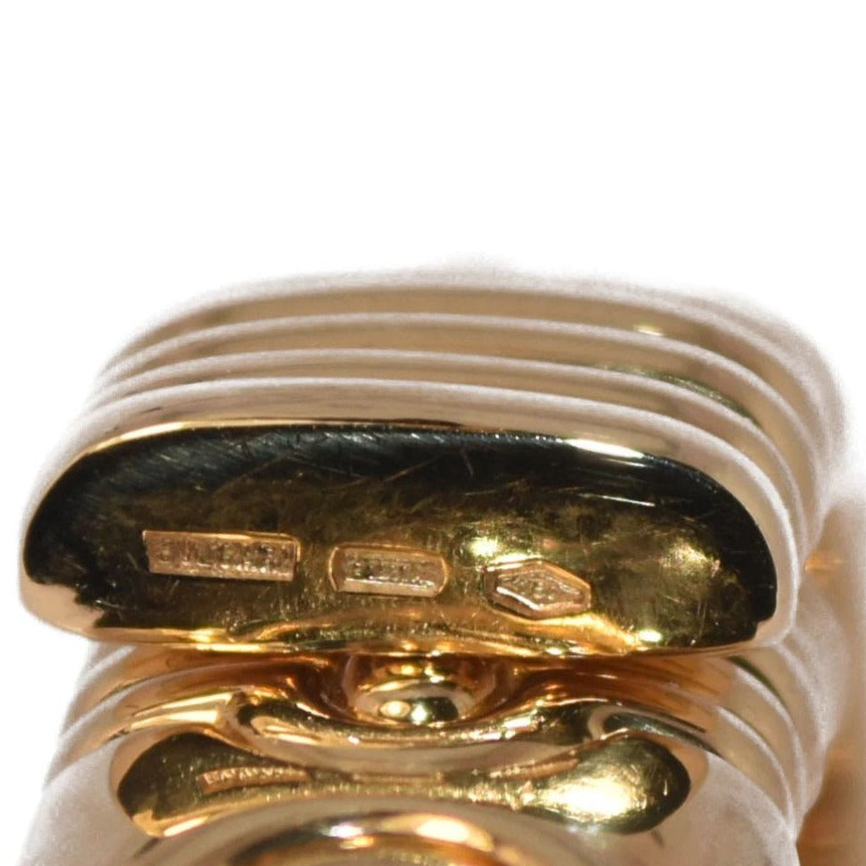 Bracelet jonc or jaune Bvlgari collection Parentesi - Castafiore