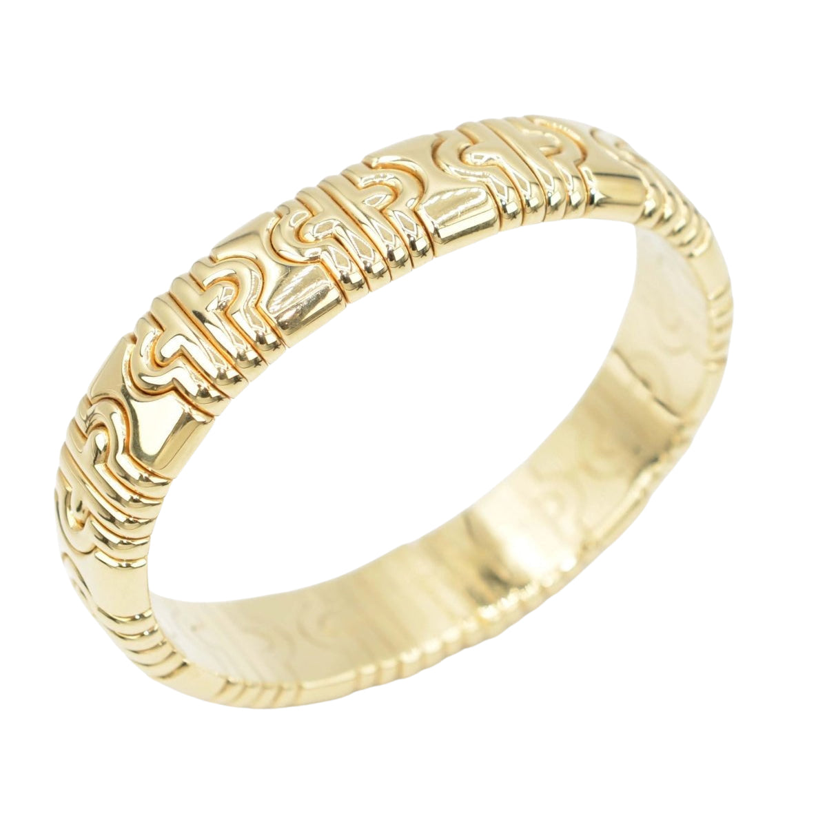 Bracelet jonc or jaune Bvlgari collection Parentesi - Castafiore