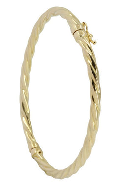 BRACELET JONC OUVRANT TORSADÉ - Castafiore