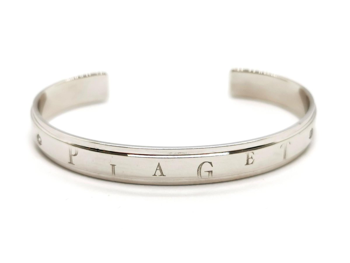 Bracelet Jonc PIAGET "Possession" en or blanc et en diamant - Castafiore