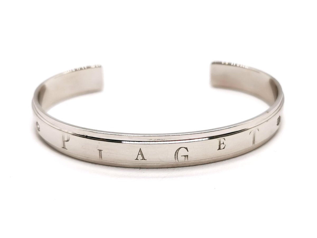 Bracelet Jonc PIAGET "Possession" en or blanc et en diamant - Castafiore