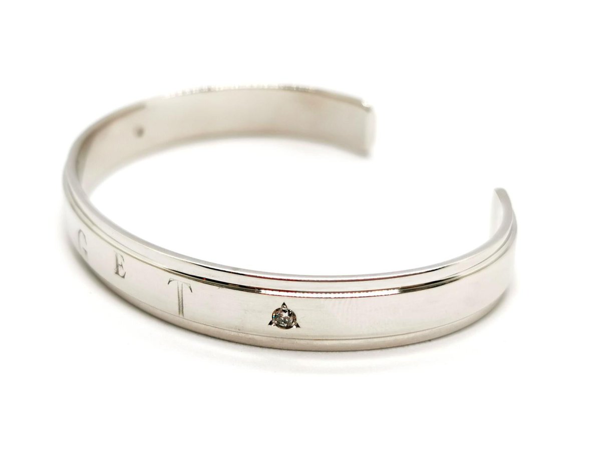 Bracelet Jonc PIAGET "Possession" en or blanc et en diamant - Castafiore