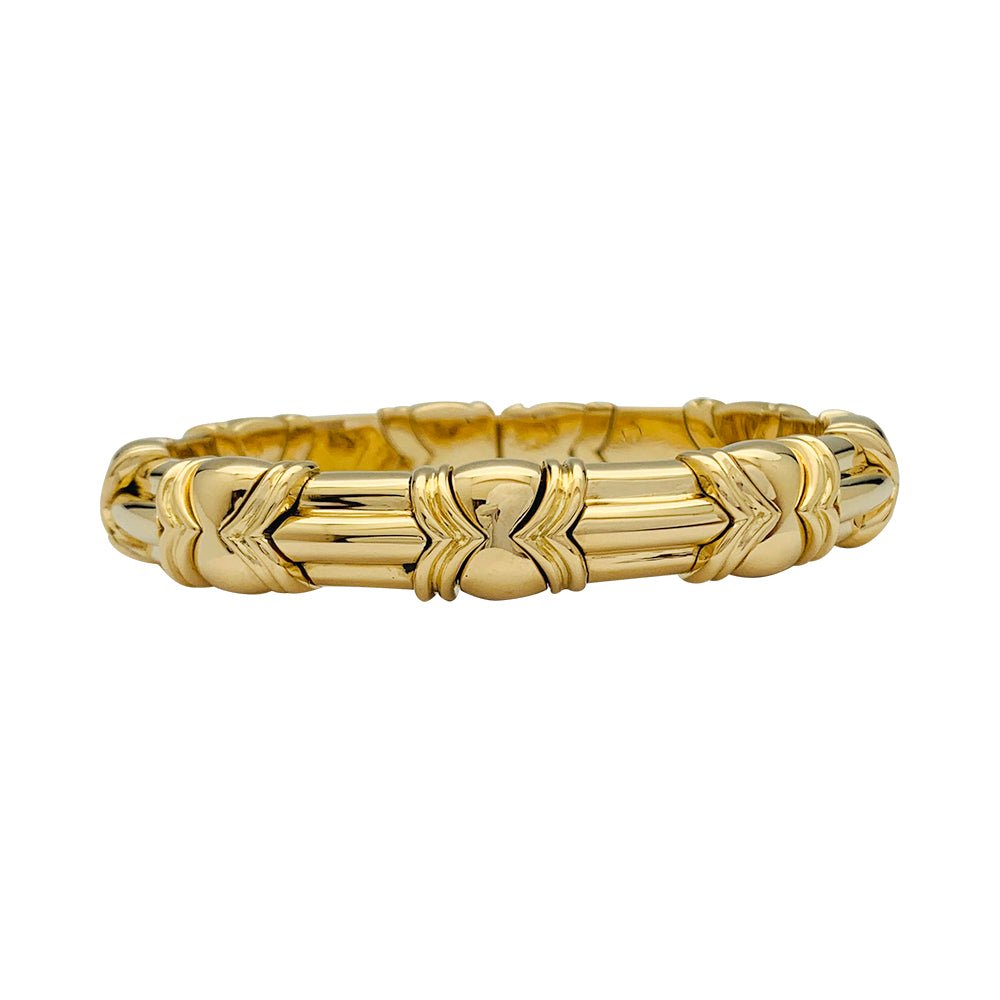 Bracelet jonc Vintage en or jaune - Castafiore