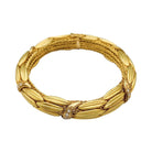 Bracelet Lalaounis "Epis" en or jaune et diamants - Castafiore