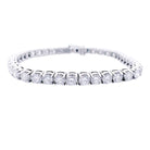 Bracelet Ligne diamants en or blanc - Castafiore