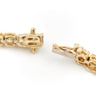 Bracelet ligne diamants en or jaune - Castafiore