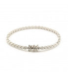 Bracelet Ligne en or blanc et diamants - Castafiore