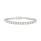 Bracelet ligne en or blanc et diamants - Castafiore