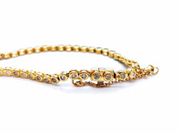 Bracelet Ligne Or jaune Diamant - Castafiore