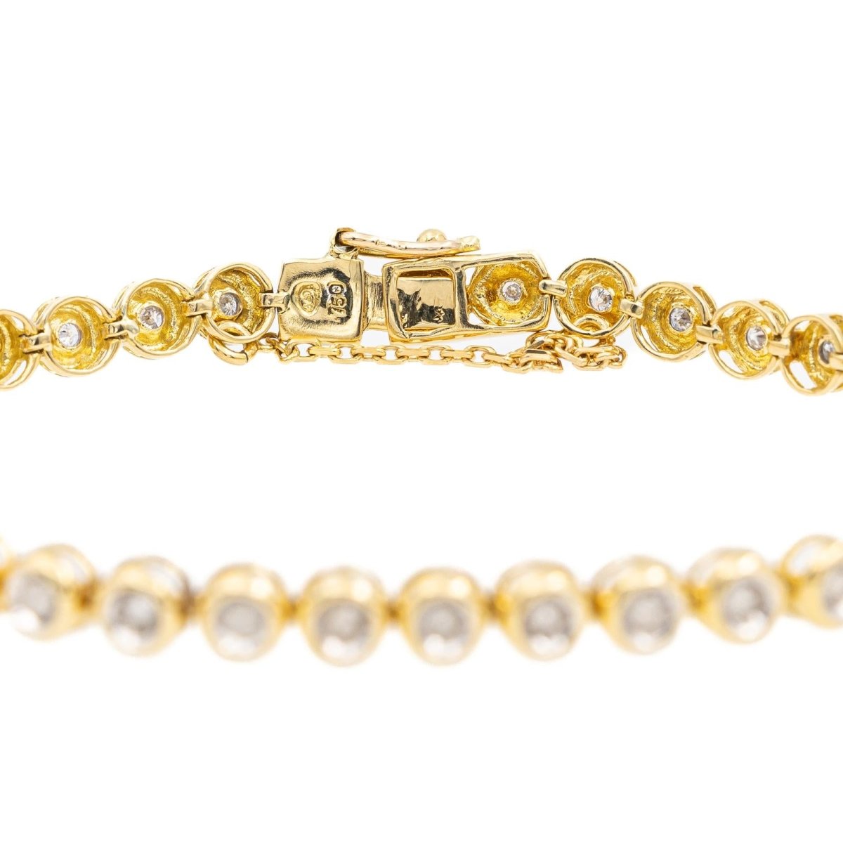 Bracelet Ligne Or jaune Diamant - Castafiore