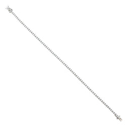 Bracelet ligne tennis en or blanc et diamants - Castafiore