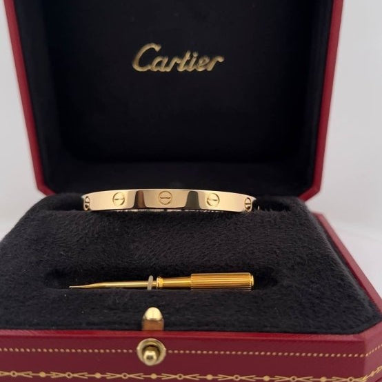 Bracelet LOVE CARTIER en or jaune - Castafiore