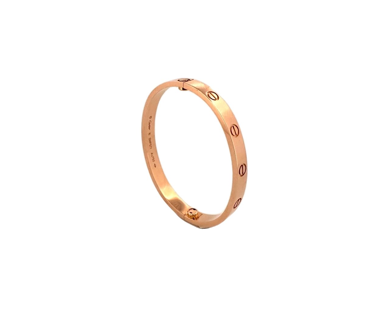 Bracelet LOVE CARTIER en or rose - Castafiore