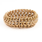 Bracelet Maille 2 rangs en or rose - Castafiore