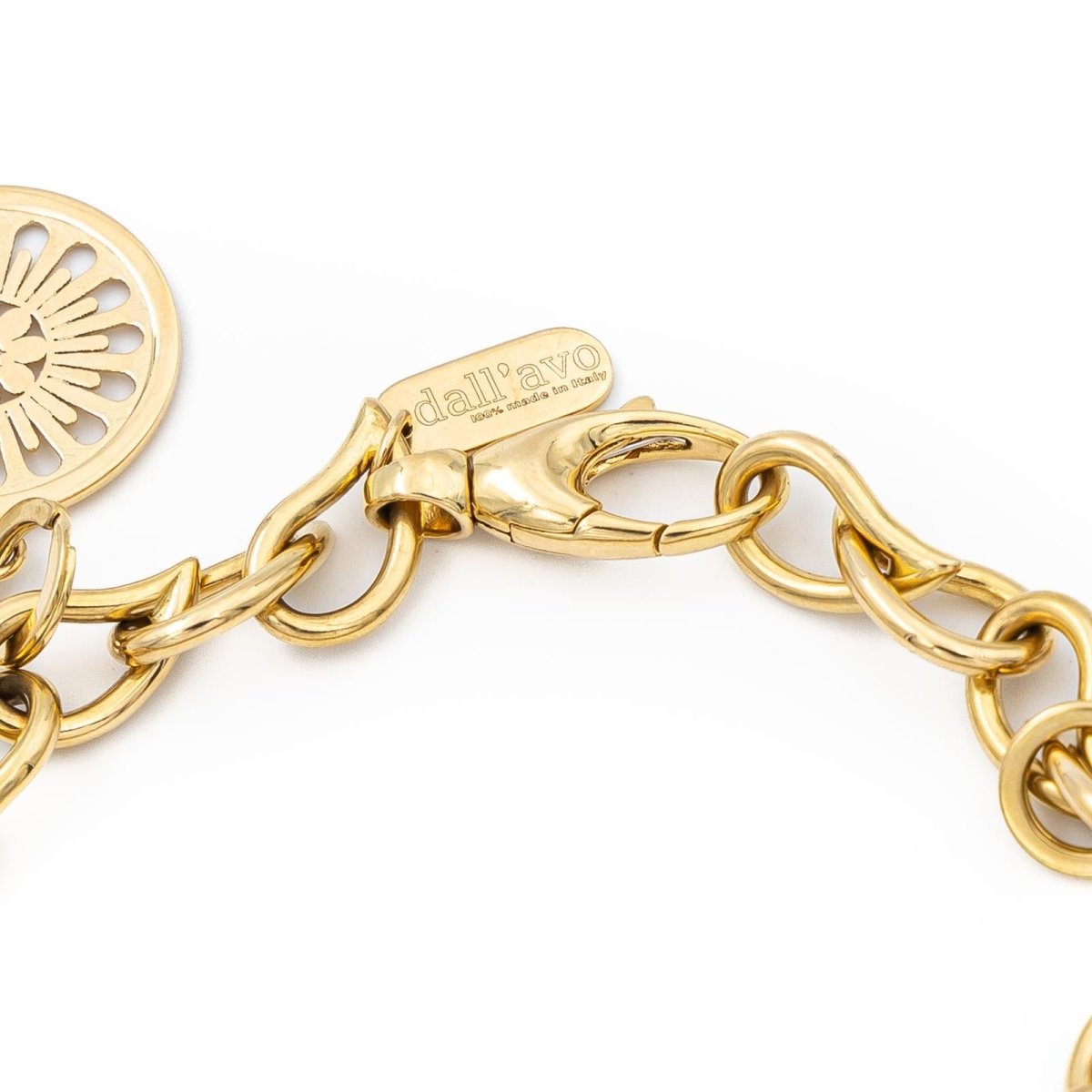 Bracelet Maille à pampilles en or jaune - Castafiore