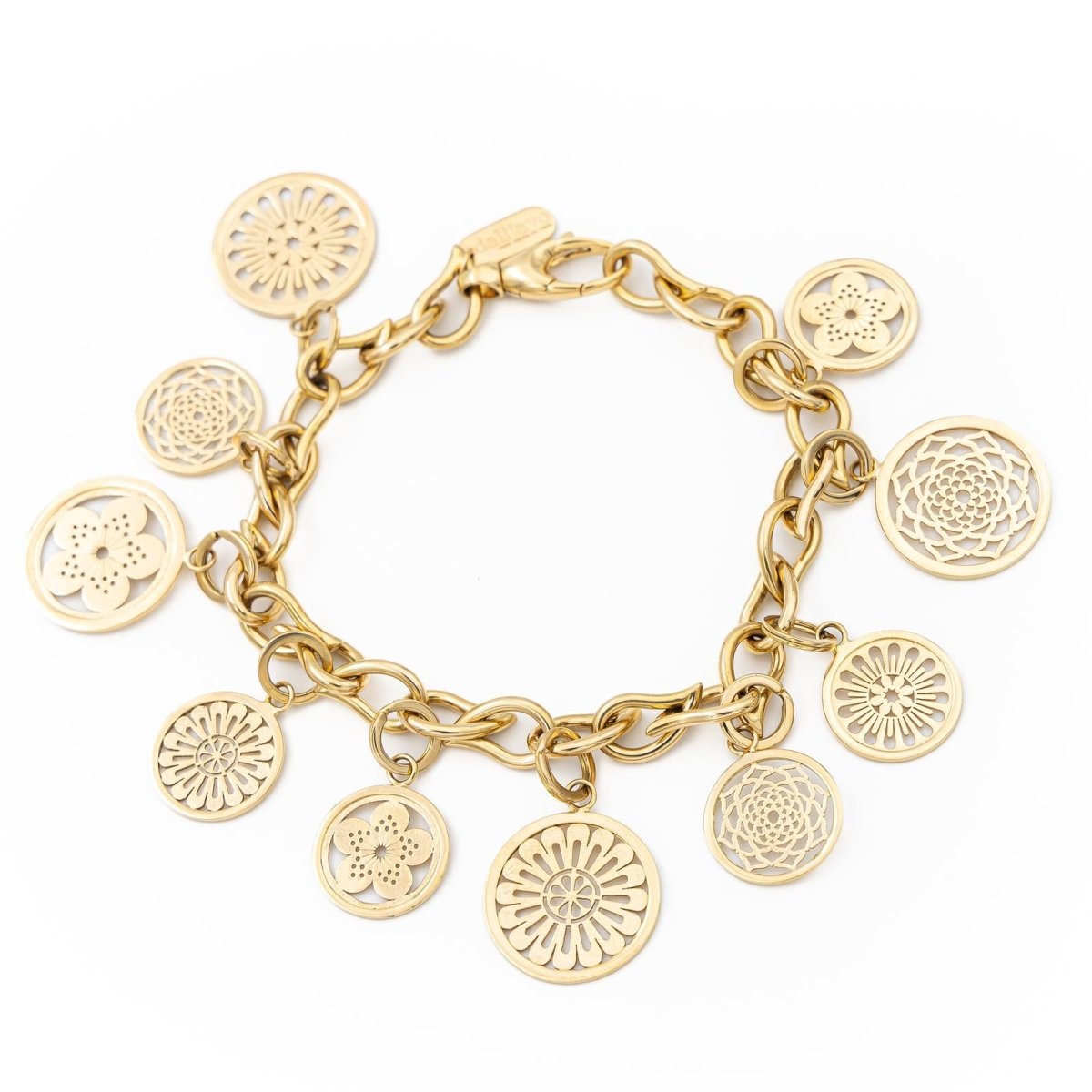 Bracelet Maille à pampilles en or jaune - Castafiore