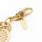Bracelet Maille à pampilles en or jaune - Castafiore